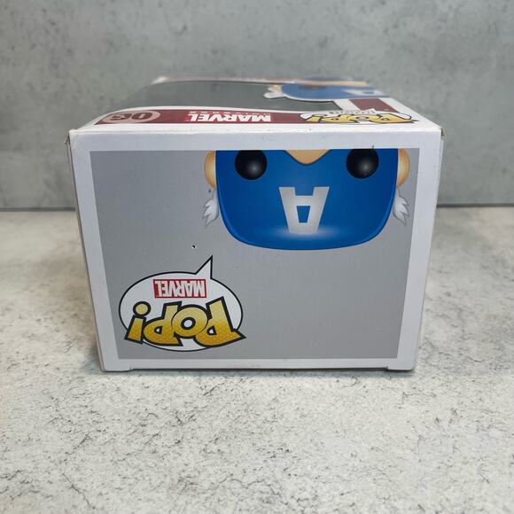 Funko Pop! Captain America 06 2011 Pre-Owned - Good in box - Picture 6 of 7